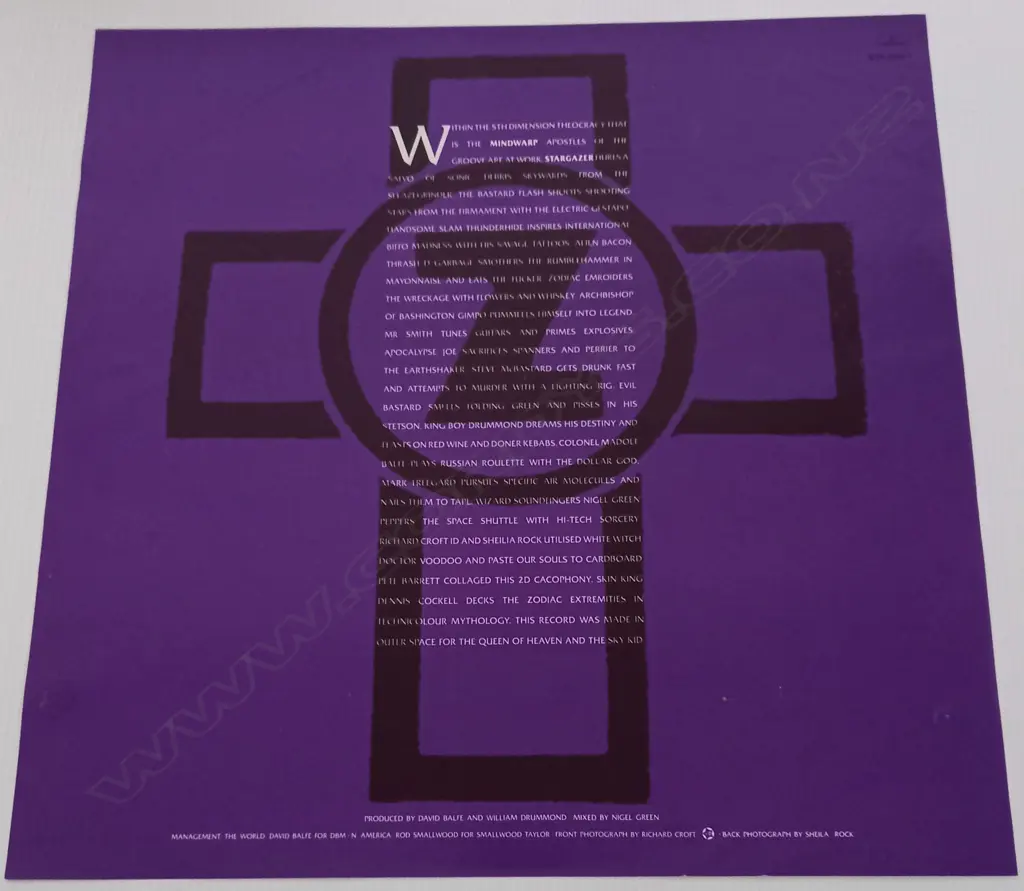 Zodiac Mindwarp And The Love Reaction, Tattooed Beat Messiah Image 1++